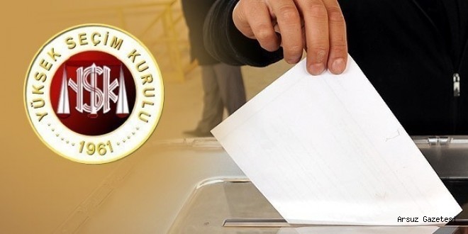 Arsuz'da 55.663, Toplam 987.001 Seçmen Oy Kullanacak.