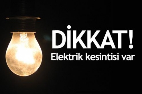 Arsuz'da Elektrik Kesintileri Devam Edecek ...