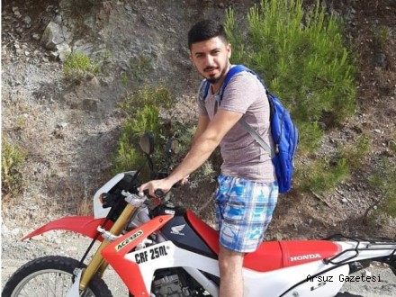Arsuz'da Motosiklet Can Aldı.