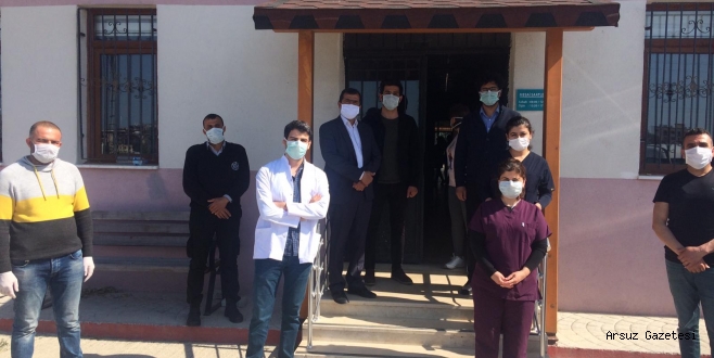 Arsuz’da Sağlık Çalışanlarına Moral Ziyareti