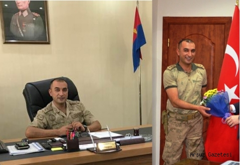 Arsuz İlçe Jandarma Komutanı Göreve Başladı.