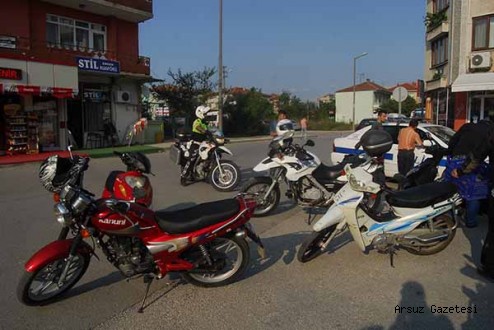 Haziran Ayında 189 motosiklet trafikten men edildi.