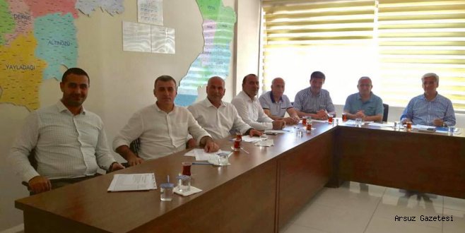 AK Parti Arsuz İlçe Koordinatörleri görevlendirildi