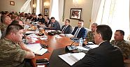 Hatay Valisi Sayın Ercan Topaca Başkanlığında Seçim Güvenliği Toplantısı Yapıldı.