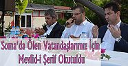 Türk Metal Sendikası Soma İçin Mevlüd-i Şerif okutuldu.