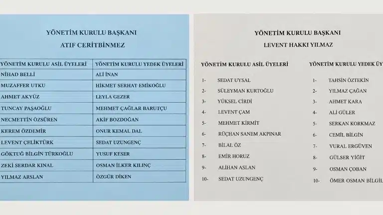 İTSO’da Yönetim Kurulu Listeleri Belli Oldu