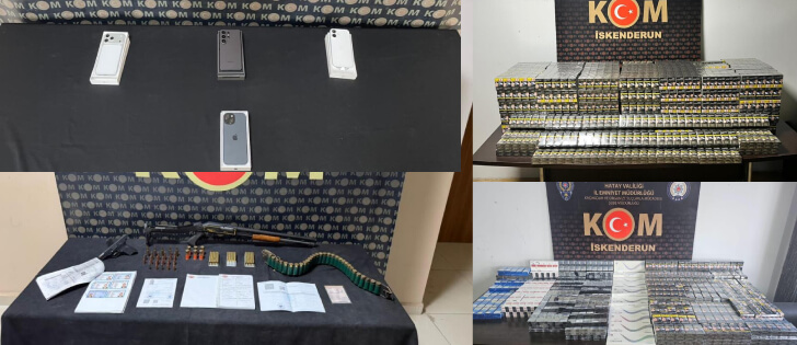 Hatay’da 19 Şüpheli Hakkında İşlem Yapıldı