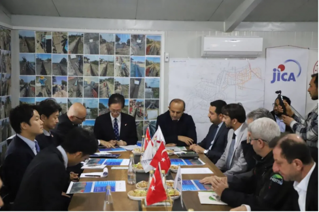 Deprem sonrası Arsuz’a Japon imzası