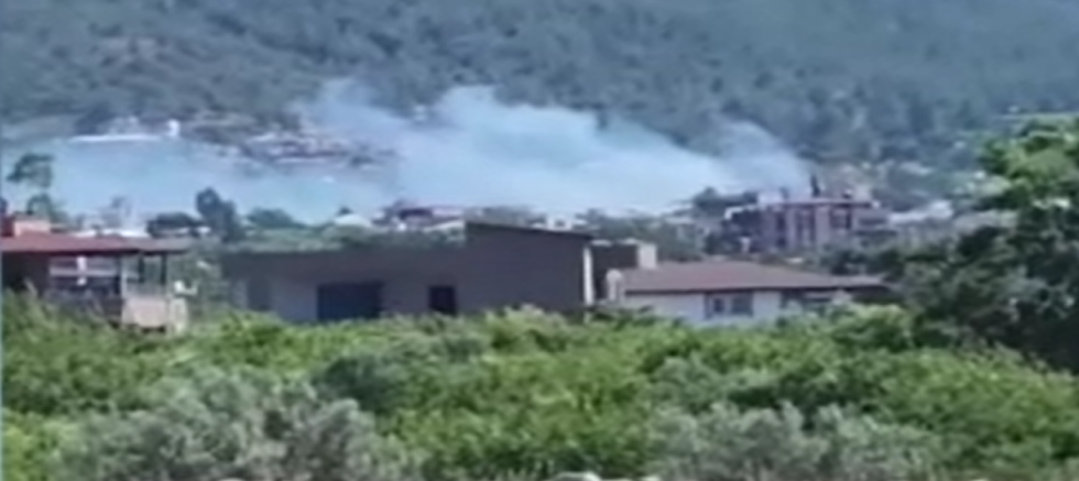 Arsuz’da orman yangını söndürüldü