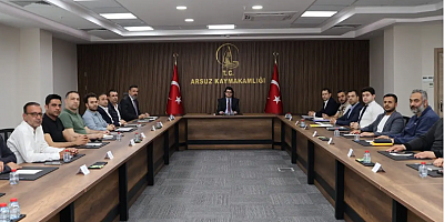 Arsuz’da Altyapı Sorunlarına Koordinasyon Hamlesi