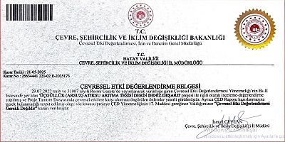 Arsuz'da ÇED Gerekli Değildir 