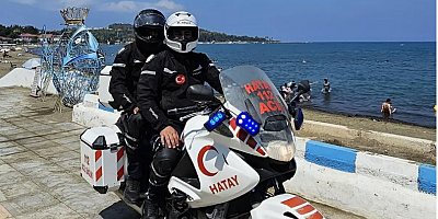 Arsuz’da Motorize 112 Ekibi Dikkat Çekti