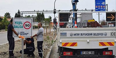 Arsuz Yolu’nda ‘Yeşil Dalga’ başladı!