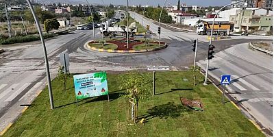 Arsuz yoluna yeşil dokunuş