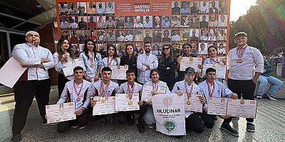 Arsuzlu Şefler Madalyalarla Döndü