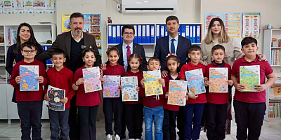 Başkan Üstün, döner ikramlı karne etkinliğinde…