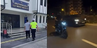 Emniyetin dijital takibi sonuç verdi: Motosikletliye ceza