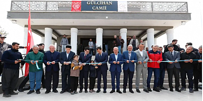 Hatay’a 123. Camii: Gülcihan Camisi ibadete açıldı