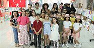 Hatmek’te çocuklardan resim sergisi