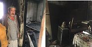 Yangın Hem Evi Hem Hayatlarını Kararttı